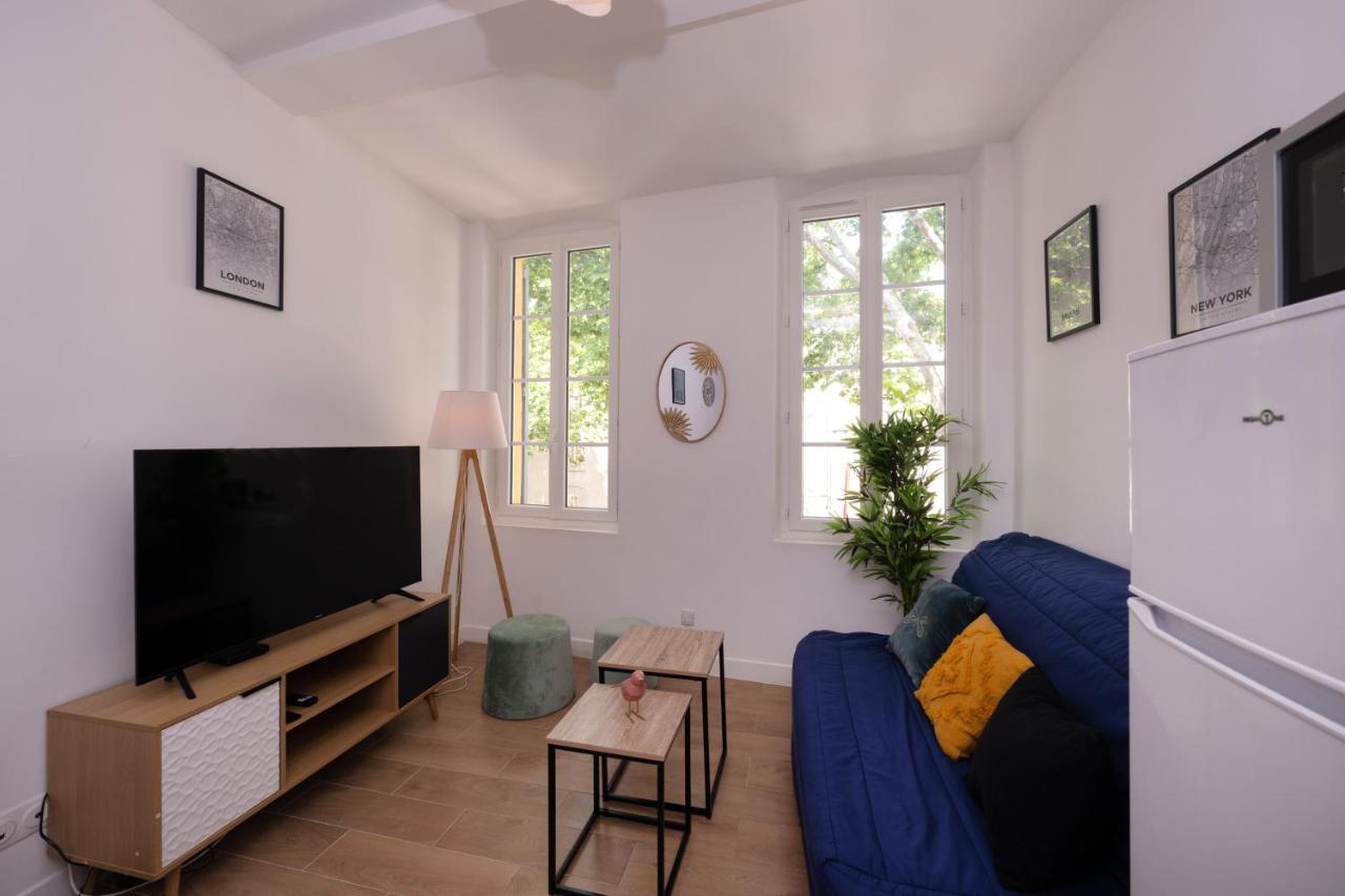 Le Nostradamus - Magnifique Appartement Cours Principal Plein Centre Avec Parking Salon-de-Provence Buitenkant foto